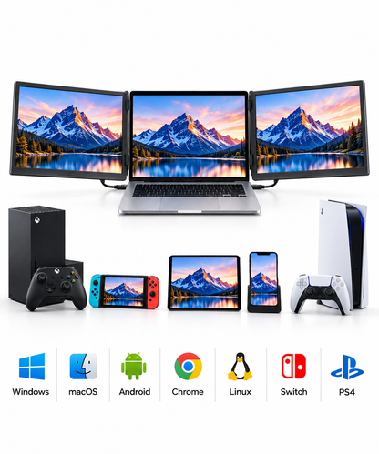 Monitor Doble Portátil